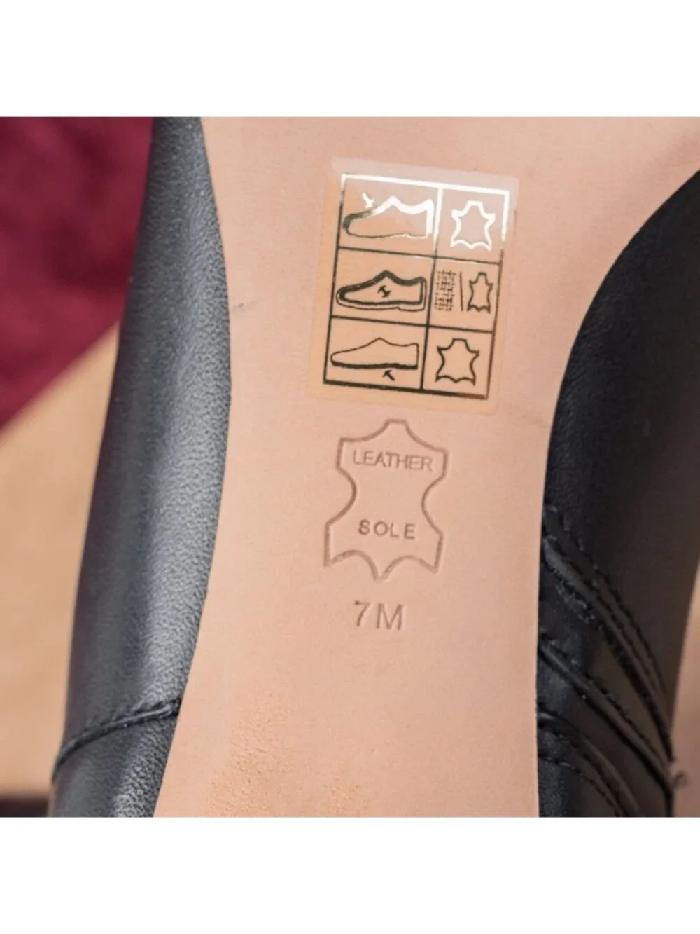 Tory Burch Women 55mm Black Leather T Logo Zip Fashion Party Knee Boots sz 7
